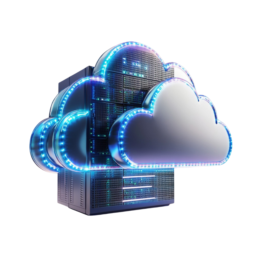 Side by side mockups of AWS